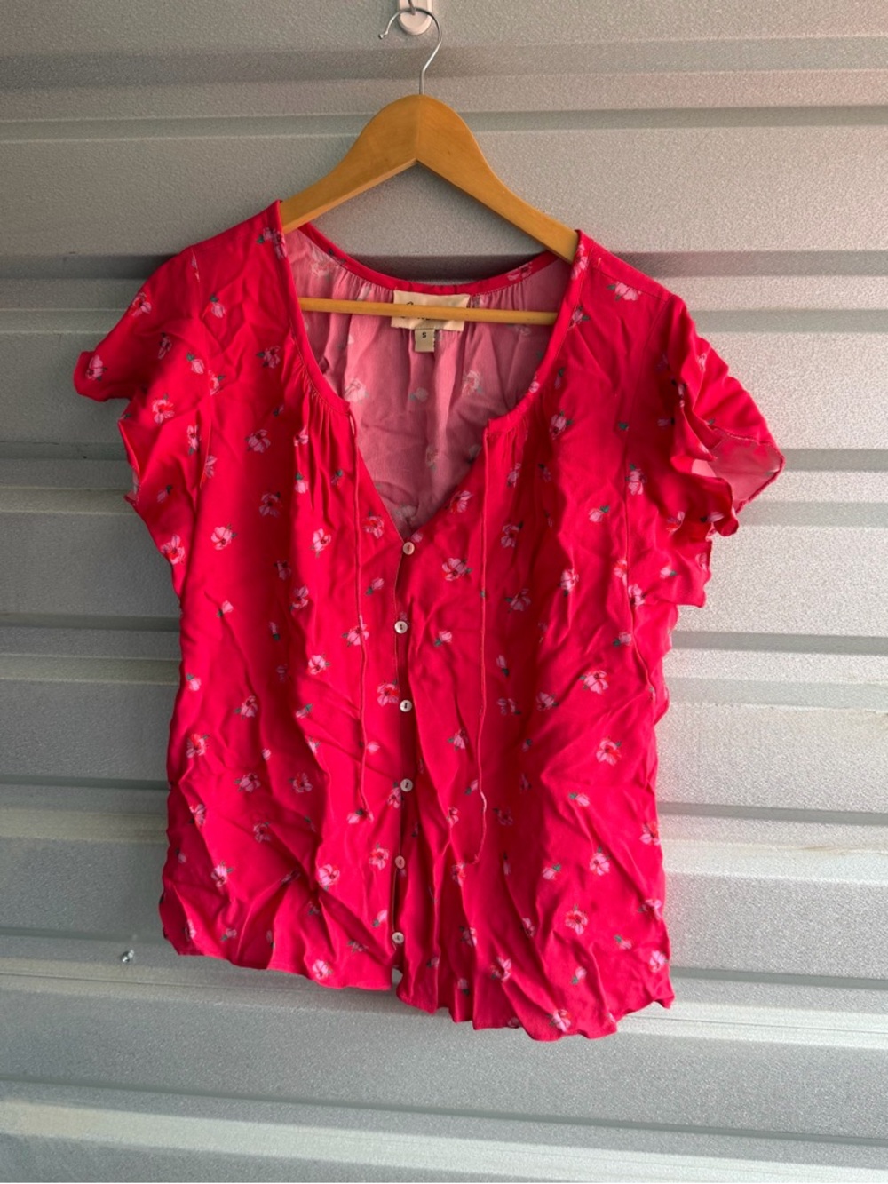 Cleobella Valentina Floral Button Down Shirt
